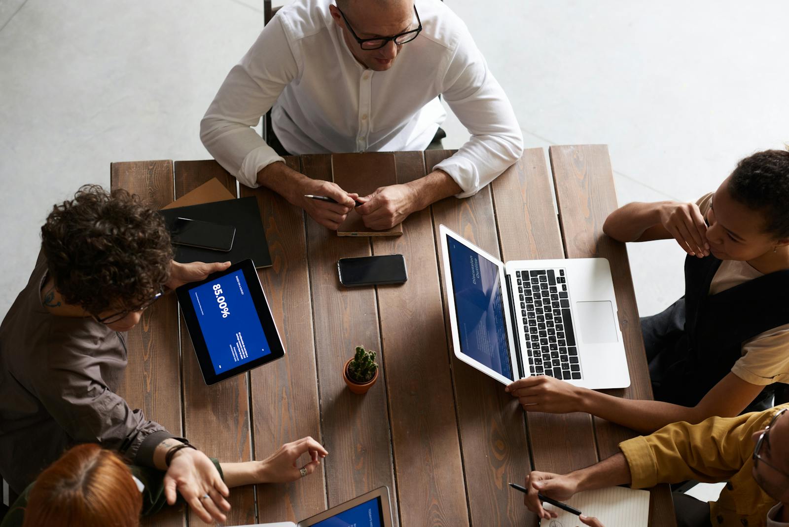 Support team in contact center